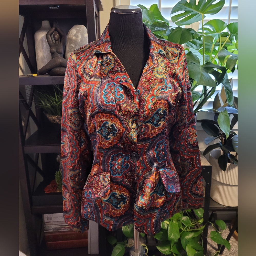 Contemporary Colorful Blazer